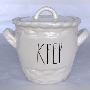 Rae Dunn KEEP canister